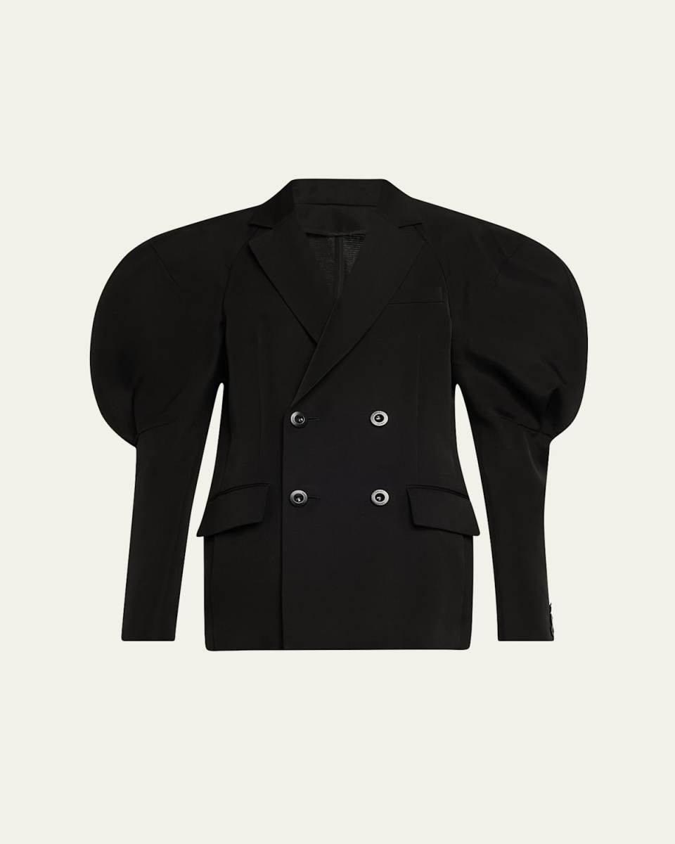 Double Breasted Double-Faced Jacket